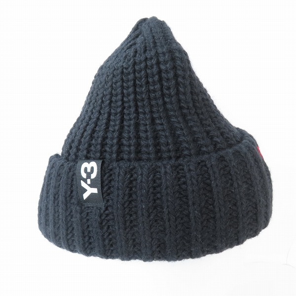 実際に弊社で買取させて頂いたY-3/ワイスリー adidas×YOHJI YAMAMOTOアディダス×ヨウジヤマモト ニット帽 ワッチキャップ ビーニー 帽/OSFAの画像 4枚目