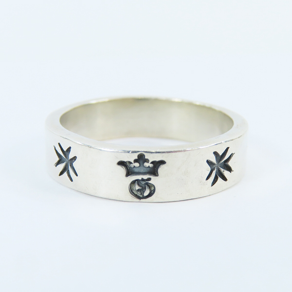 実際に弊社で買取させて頂いた【ギャラ付】Gabor/ガボール フラットバーリング シルバー SV925 24.5号の画像 1枚目