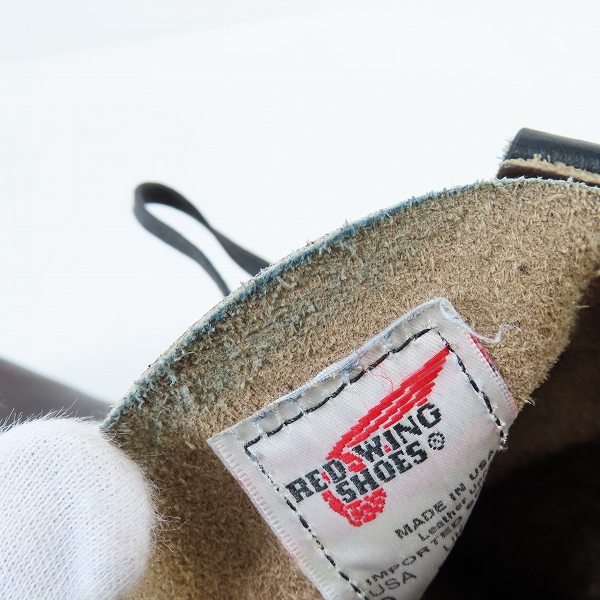 実際に弊社で買取させて頂いたRED WING/レッドウィング BECKMAN/ベックマンブーツ 9023/9Dの画像 6枚目