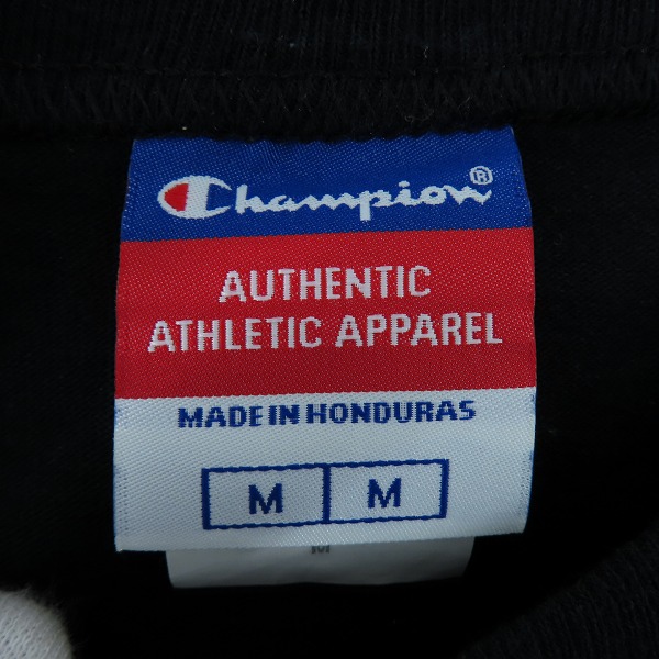 実際に弊社で買取させて頂いたChampion/チャンピオン Chaos Fishing Club  胸ロゴ刺繍 半袖Tシャツ Mの画像 2枚目