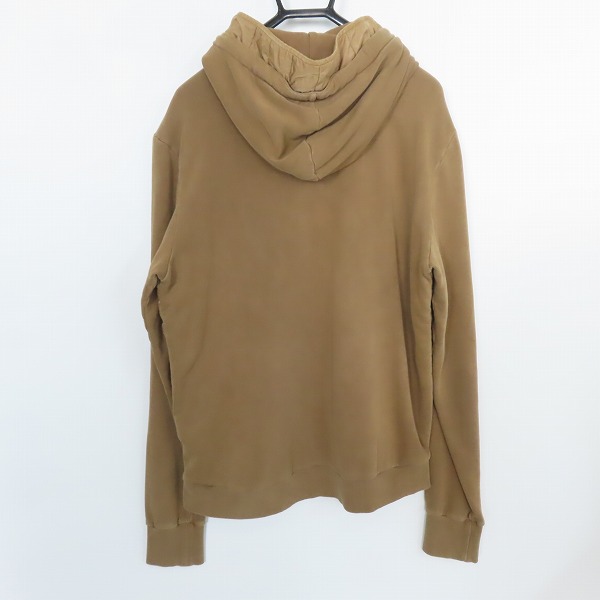 実際に弊社で買取させて頂いたDIESEL/ディーゼル J-VESTER ジップアップパーカー ブラウン/XLの画像 1枚目