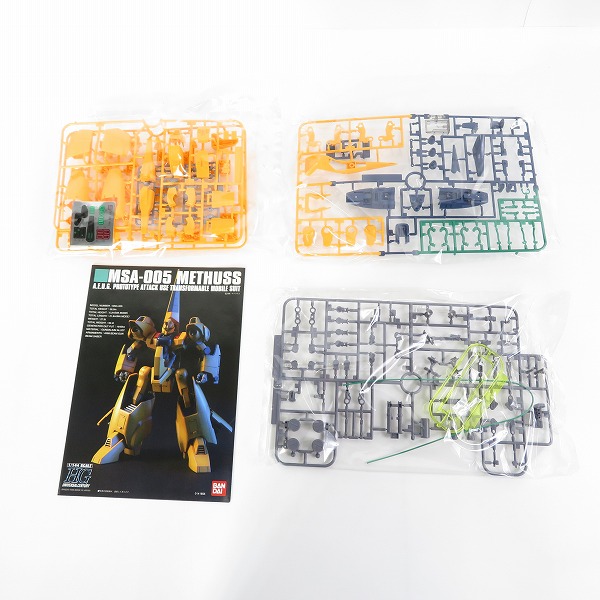 実際に弊社で買取させて頂いた【未組立】BANDAI/バンダイ 機動戦士Zガンダム HG 1/144 MSA-005 メタス 2点セット/ガンプラの画像 1枚目