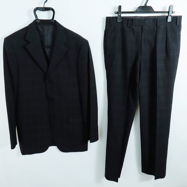 実際に弊社で買取させて頂いたBURBERRY BLACK LABEL/バーバリー ブラックレーベル スーツ/セットアップ BMD01-200-09/40R