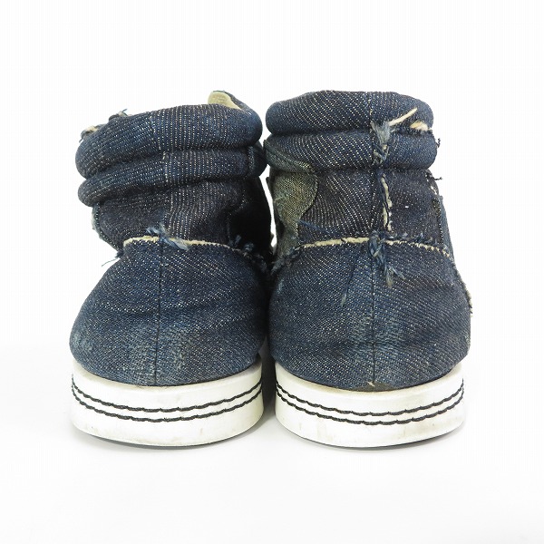 実際に弊社で買取させて頂いたglamb/グラム パッチワーク デニム サイドジップ ハイカットスニーカー 2の画像 1枚目