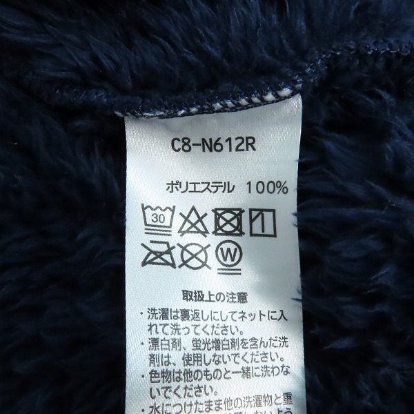 実際に弊社で買取させて頂いたChampion/チャンピオン シェルパフリースジップアップ パーカー C8-N612R/XLの画像 3枚目