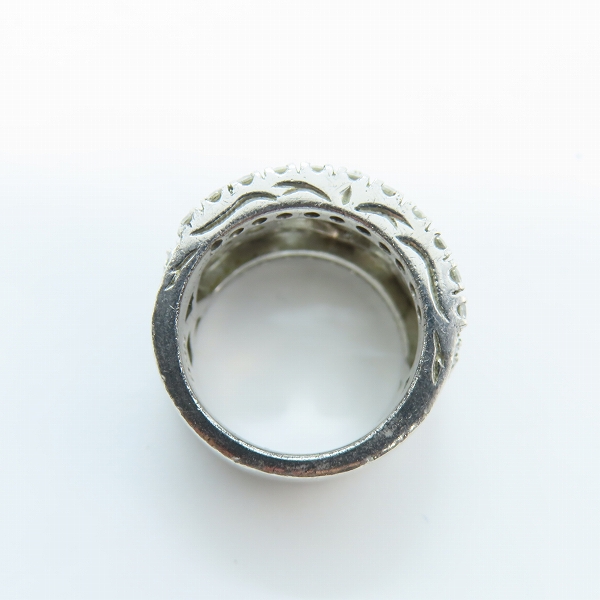 実際に弊社で買取させて頂いたJustin Davis/ジャスティンデイビス クラウンリング ストーン/8-9号の画像 5枚目