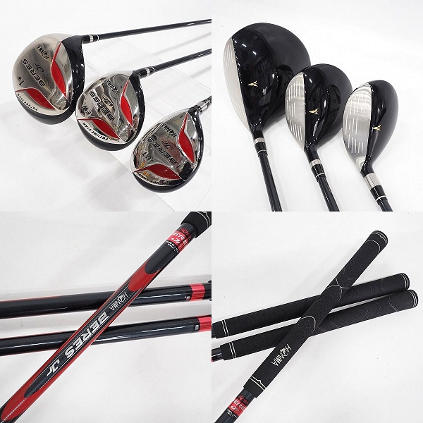 実際に弊社で買取させて頂いたHONMA/ホンマ BERES Jr/ベレス ジュニア 身長120cm～ ゴルフ7本セット キャディーバッグ付きの画像 1枚目
