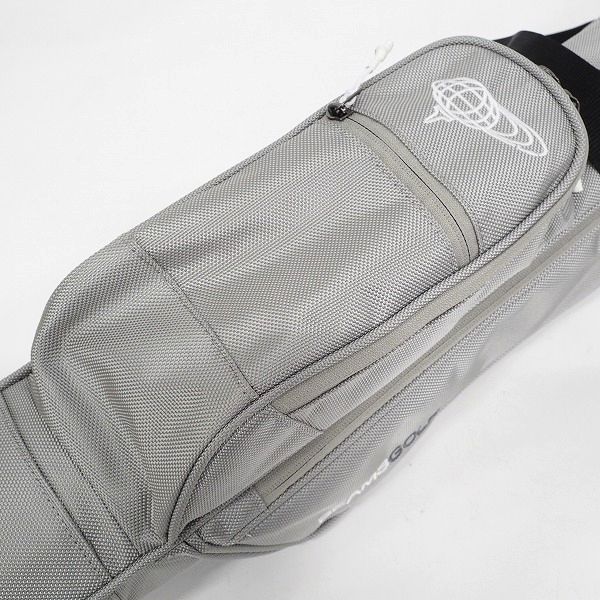 実際に弊社で買取させて頂いたBEAMS GOLF/ビームスゴルフ スタンド式 2分割クラブケース ショルダー付き グレー系の画像 5枚目