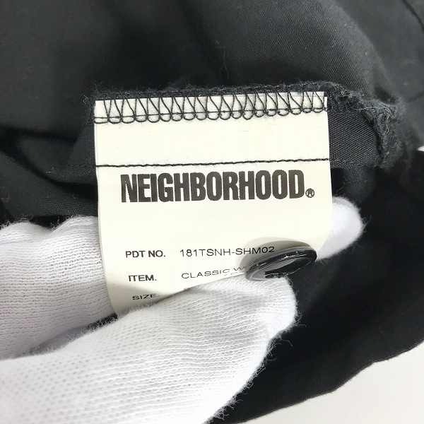 実際に弊社で買取させて頂いたNEIGHBORHOOD/ネイバーフッド Classic Work/クラシック ワークシャツ 181TSNH-SHM02/Sの画像 3枚目