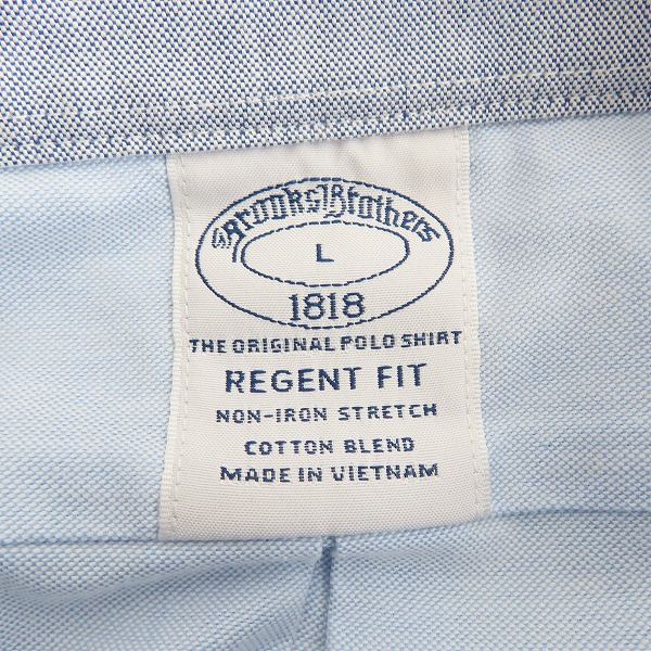 実際に弊社で買取させて頂いた【未使用】Brooks Brothers/ブルックスブラザーズ  REGENT FIT カッターシャツ/Lの画像 2枚目