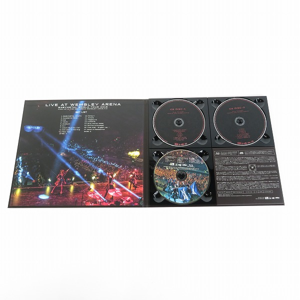 実際に弊社で買取させて頂いたBABYMETAL/ベビーメタル LIVE AT WEMBLEY ARENA WORLD TOUR 2016 THE ONE LIMITED EDITION Blu-ray + CDの画像 2枚目