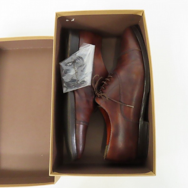 実際に弊社で買取させて頂いたSantoni/サントーニ ストレートチップレザーシューズ 9096/7の画像 7枚目