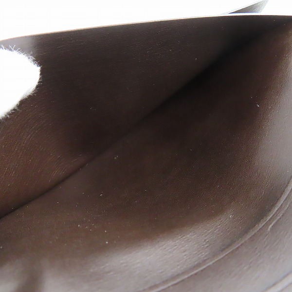 実際に弊社で買取させて頂いた土屋鞄製造所/ツチヤカバン コードバン ロングウォレット/長財布の画像 4枚目