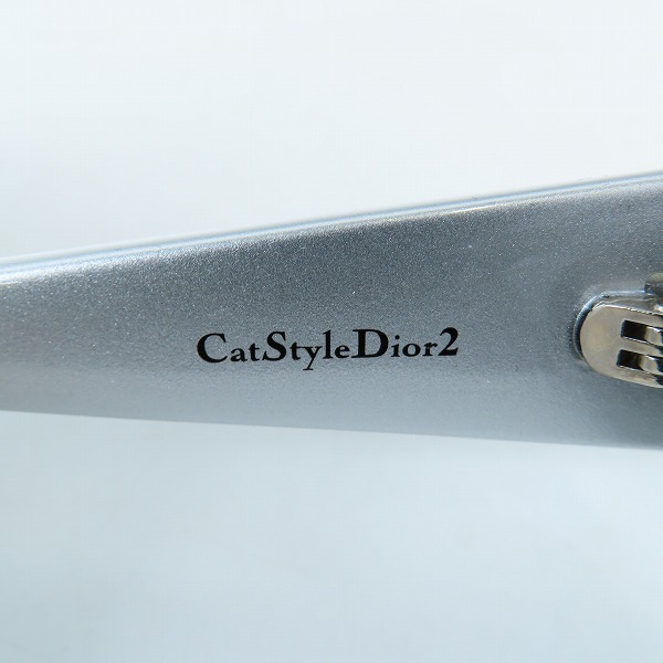 実際に弊社で買取させて頂いたChristianDior/クリスチャンディオール Cat Style Dior2 アイウエア/サングラス KB72Kの画像 5枚目