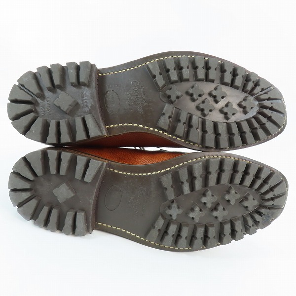 実際に弊社で買取させて頂いたTRICKER'S/トリッカーズ レザー レースアップブーツの画像 2枚目