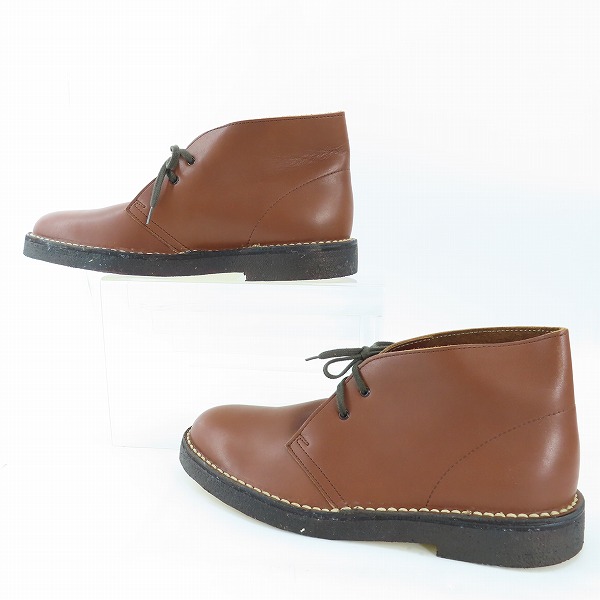 実際に弊社で買取させて頂いたREGAL/リーガル レザー チャッカブーツ JB27/27の画像 3枚目