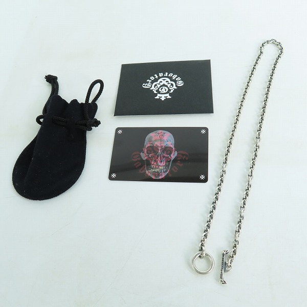 実際に弊社で買取させて頂いた【ギャラ付き】GABORATORY/ガボラトリー/ガボール 6チェーン クォーターTバーネックレス n-66の画像 7枚目
