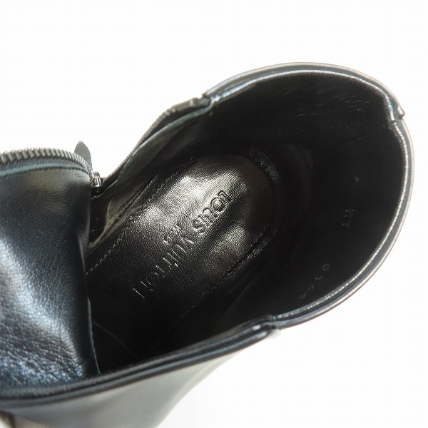 実際に弊社で買取させて頂いたLOUIS VUITTON/ルイヴィトン サイドジップブーツ 6.5の画像 4枚目