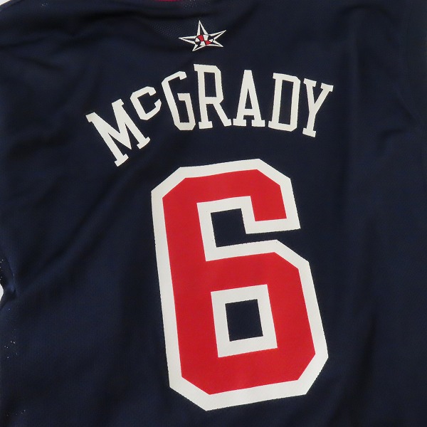 実際に弊社で買取させて頂いたReebok/リーボック アメリカ代表 McGRADY/マグレディ #3 ユニフォーム/Lの画像 4枚目