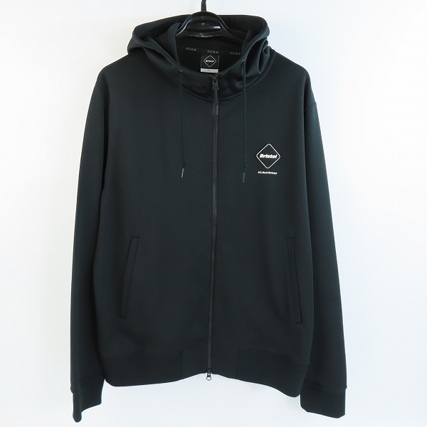実際に弊社で買取させて頂いたF.C.Real Bristol/F.C.レアルブリストル TRAINING BASIC HOODIE ジップアップ パーカー FCRB-192015/L
