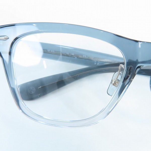 実際に弊社で買取させて頂いた999.9/フォーナインズ アイウエア/メガネフレーム NP-615の画像 9枚目