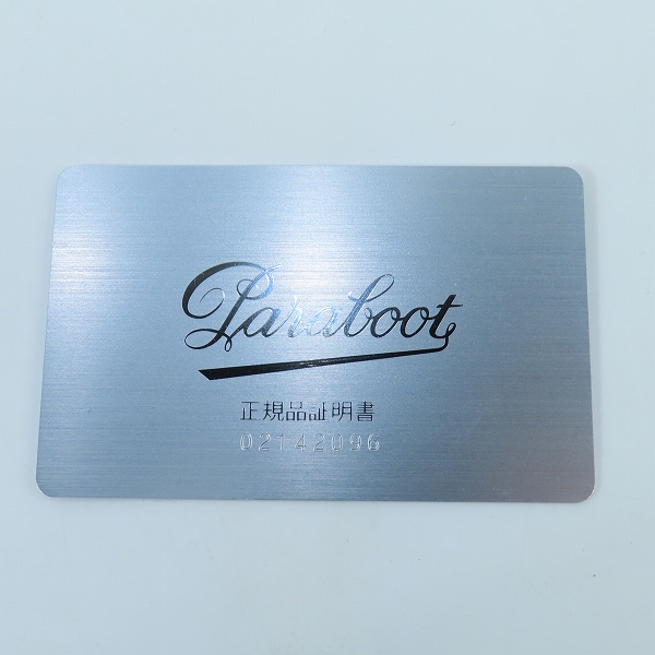 実際に弊社で買取させて頂いたParaboot×STEPHAN SCHNEIDER×BEAMS/パラブーツ×ステファンシュナイダー×ビームス MICHAEL BRIDE/ミカエル 79545/42の画像 7枚目