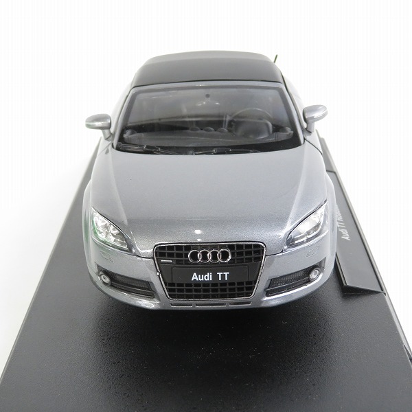 実際に弊社で買取させて頂いたWELLY/ウィリー 1/18 Audi TT Roadster/アウディ TT ロードスター ソフトトップ グレー/ミニカーの画像 2枚目