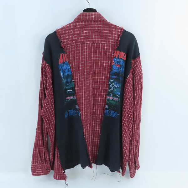 実際に弊社で買取させて頂いたDISCOVERED/ディスカバード ドッキングチェックシャツ DC-NS21-MSH-01/Fの画像 1枚目