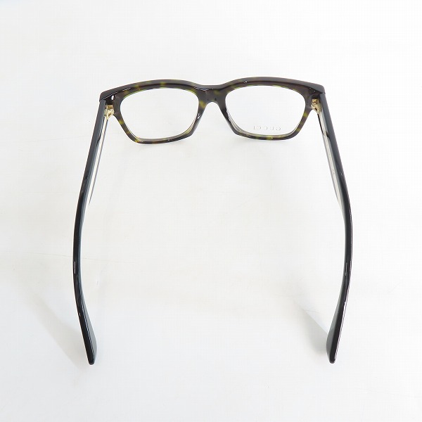 実際に弊社で買取させて頂いたGUCCI/グッチ メガネフレーム アイウェア GG0342OA-002の画像 2枚目