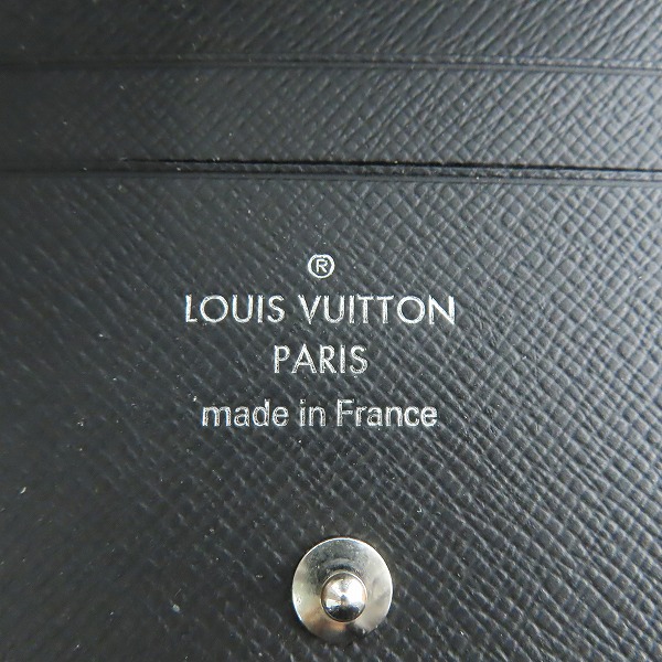 実際に弊社で買取させて頂いた【イニシャル入り】LOUIS VUITTON/ルイヴィトン ダミエ グラフィット ポルトフォイユ スマート 二つ折り財布 N64021の画像 6枚目