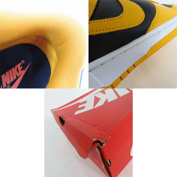 実際に弊社で買取させて頂いたNIKE/ナイキ DUNK LOW RETRO/ダンクロー レトロ チャンピオンシップ ゴールデンロッド DD1391-004/28.5の画像 6枚目