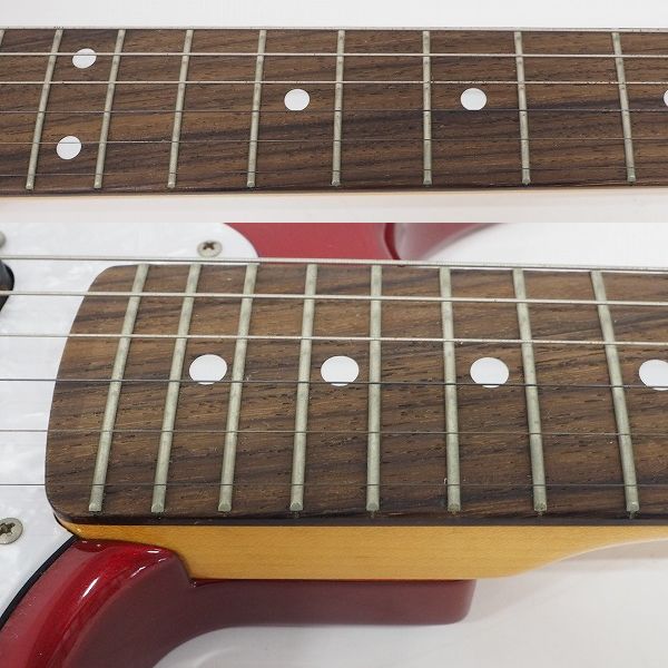 実際に弊社で買取させて頂いた★Fender Japan/フェンダージャパン MG69 MH CAR MUSTANG/ムスタング マッチングヘッド エレキギターの画像 3枚目
