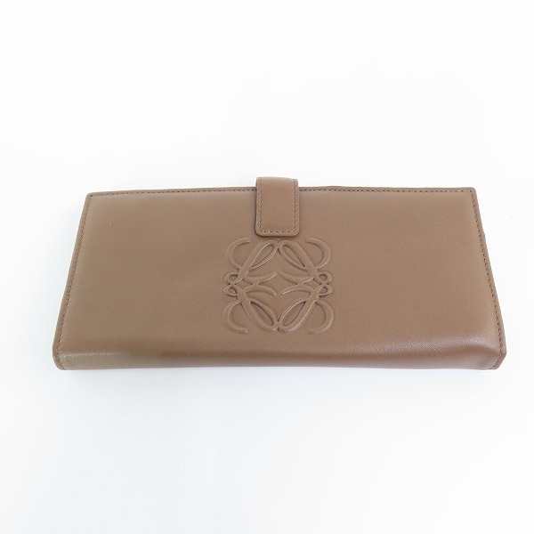 実際に弊社で買取させて頂いたLOEWE/ロエベ アナグラム 長財布/ロングウォレット