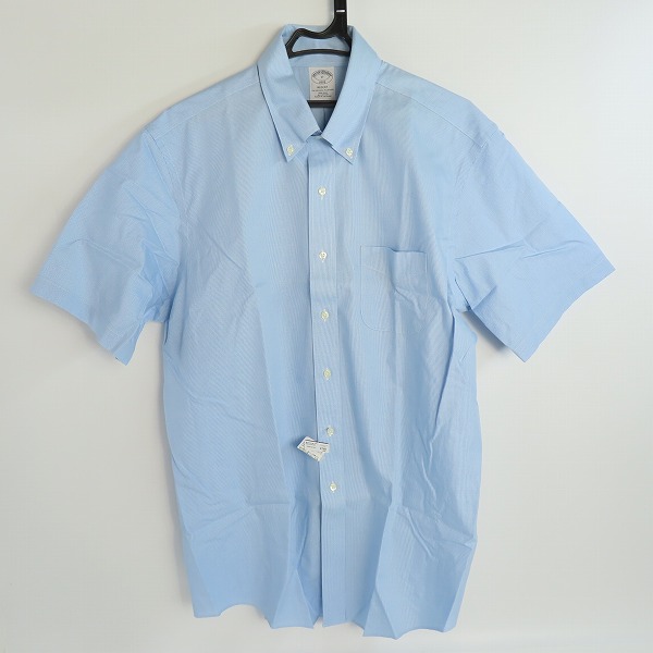 実際に弊社で買取させて頂いた【未使用】Brooks Brothers/ブルックスブラザーズ  REGENT 半袖カッターシャツ/17