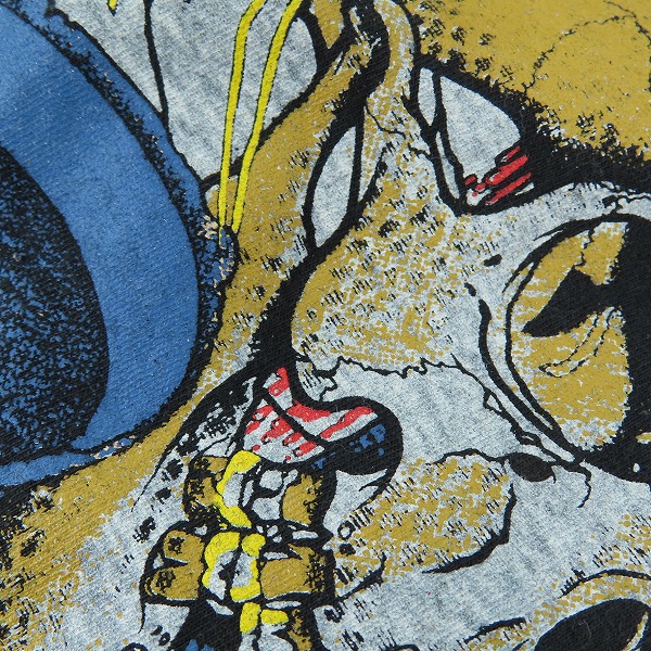 実際に弊社で買取させて頂いたMETALLICA/メタリカ DAMAGED JUSTICE 1988 ヴィンテージ バンドTシャツ の画像 6枚目