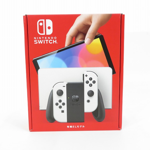 実際に弊社で買取させて頂いた任天堂 Nintendo Switch/ニンテンドースイッチ 有機ELモデル ホワイト 本体 HEG-S-KAAAA【簡易動作確認済】