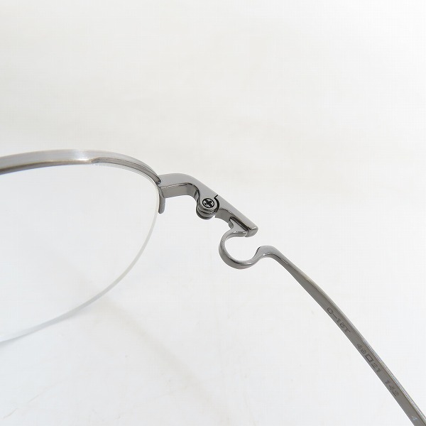 実際に弊社で買取させて頂いた999.9/フォーナインズ メガネフレーム アイウェア O-15Tの画像 4枚目