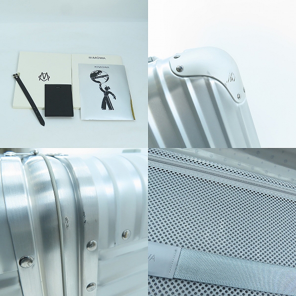 実際に弊社で買取させて頂いたRIMOWA/リモワ ORIGINAL Trunk XL 4輪 キャリーキース 925.85/130Lの画像 9枚目