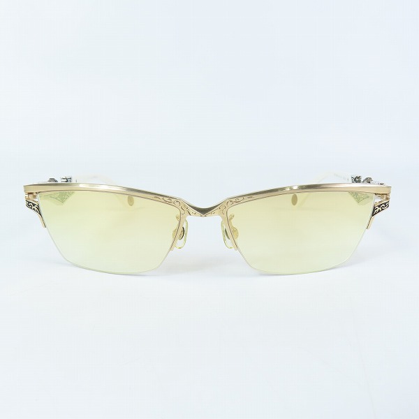 実際に弊社で買取させて頂いたA'rossvy/ロズヴィー PREMIUM COLLECTION 15周年モデル ダイヤモンド サングラス/アイウェア MOD009の画像 1枚目