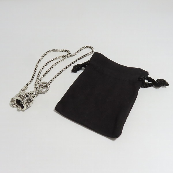 実際に弊社で買取させて頂いたLONE ONES/ロンワンズ Samadhi Bell Pendant/サマディベル ボックスチェーン付 ネックレスの画像 8枚目