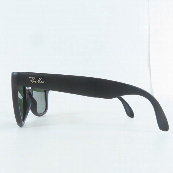 実際に弊社で買取させて頂いたRay-Ban/レイバン FOLDING WAYFARER/ウェイファーラー 折り畳み サングラス/アイウェア ブラック RB4105 601-Sの画像 1枚目
