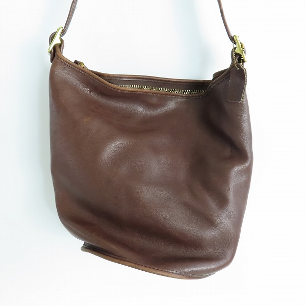 実際に弊社で買取させて頂いたCOACH/コーチ オールドコーチ カウハイドレザーショルダーバッグ 9085