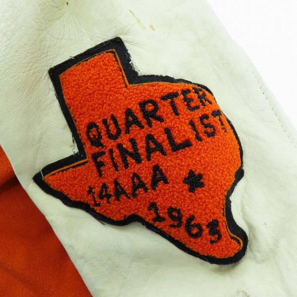 実際に弊社で買取させて頂いたWILSON/ウィルソン スタジャン ヴィンテージ アワードジャケット/38の画像 4枚目