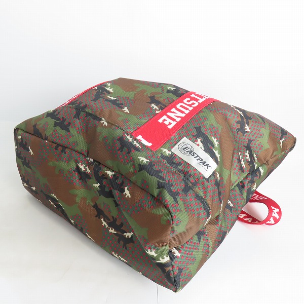 実際に弊社で買取させて頂いたMAISON KITSUNE×EASTPAK/メゾンキツネ×イーストパック トートバッグ/EK85820Tの画像 2枚目