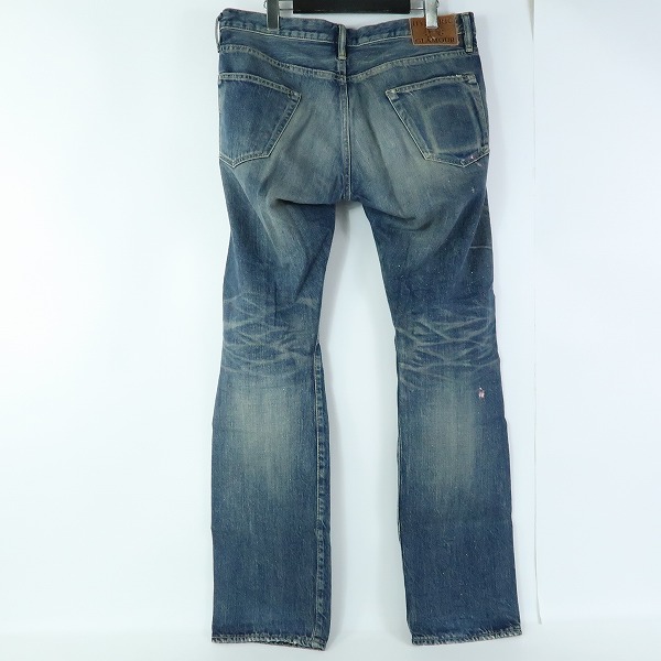 実際に弊社で買取させて頂いたHYSTERIC GLAMOUR/ヒステリックグラマー PF加工 スリムストレート デニムパンツ 0231AP02/34の画像 1枚目