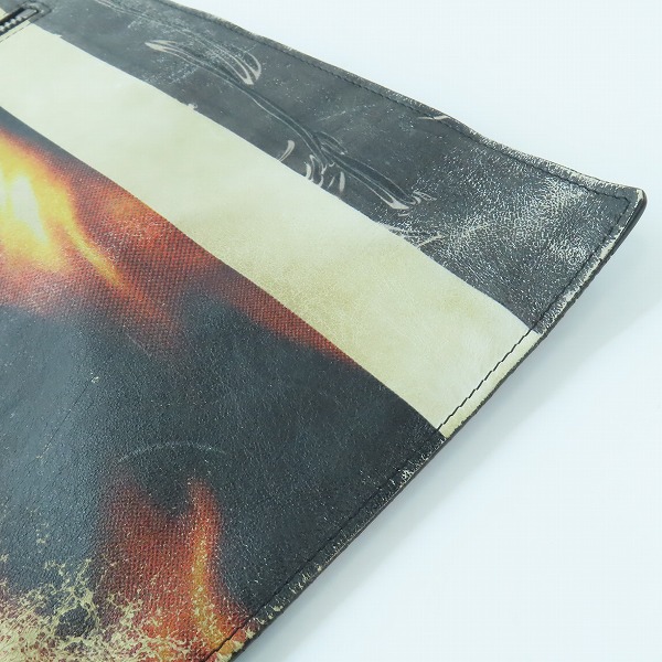 実際に弊社で買取させて頂いたMaison Martin Margiela/メゾンマルタンマルジェラ レザークラッチバッグの画像 7枚目