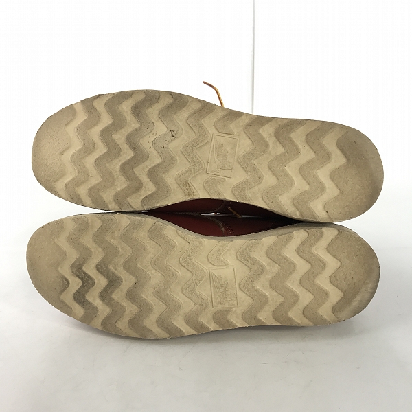 実際に弊社で買取させて頂いたRED WING/レッドウィング 四角犬タグ アイリッシュセッター モックトゥ ブーツ 8875 9Eの画像 2枚目