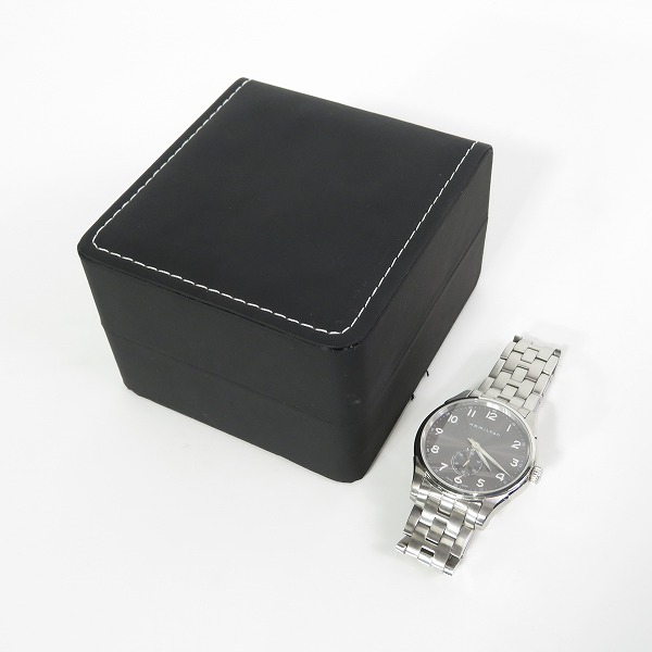 実際に弊社で買取させて頂いたHAMILTON/ハミルトン クォーツ ジャズマスター 腕時計 H384110の画像 7枚目