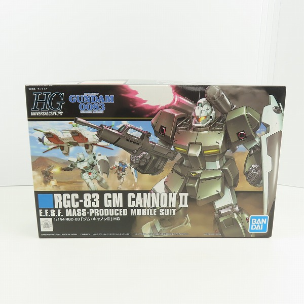 実際に弊社で買取させて頂いた【未組立】BANDAI/バンダイ HG 1/144 機動戦士ガンダム0083 STARDUST MEMORY RGC-83 GM CANNON Ⅱ/ジム キャノンⅡ