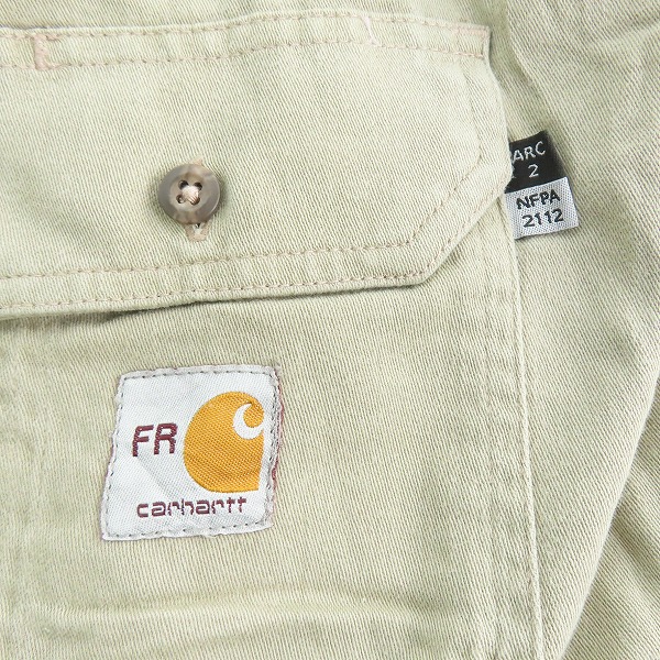 実際に弊社で買取させて頂いたCARHARTT/カーハート ワークシャツ 294-62 XL の画像 3枚目